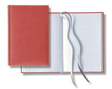 Double Ribbon Hardbound Journals