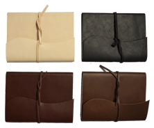Handmade Leather Recycled Hardbound Journals