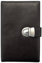 Leather-Bound Journal with Key