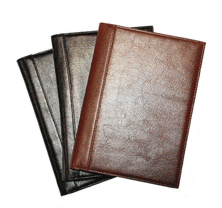 Personalized Glazed Leather Daily Planners