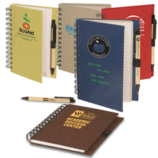 Recycled 5 x 7 Hardbound Notebooks
