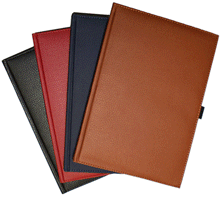 Leather-Bound Writing Journals, Personalized Leather Daily Planners ...